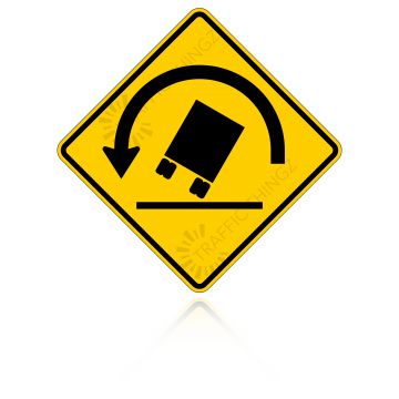 MUTCD W1-13L Truck Rollover